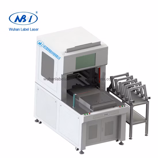 회전 장치를 갖춘 20W 30W 50W 70W 100W 자동 레이저 마킹 머신