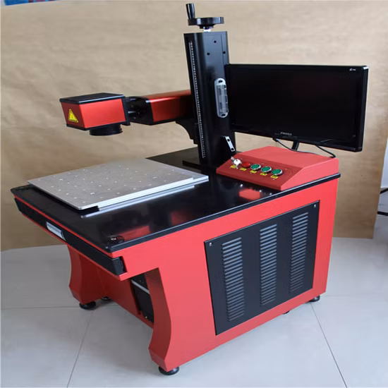 월간 거래 CE FDA 파이버 레이저 금속용 조각 기계 마킹