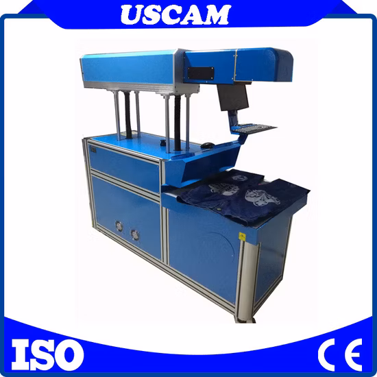 400*400mm 600*600mm 800*800mm 대형 포맷 CO2 동적 포커싱 레이저 마킹 머신 3D 30W 80W 100W